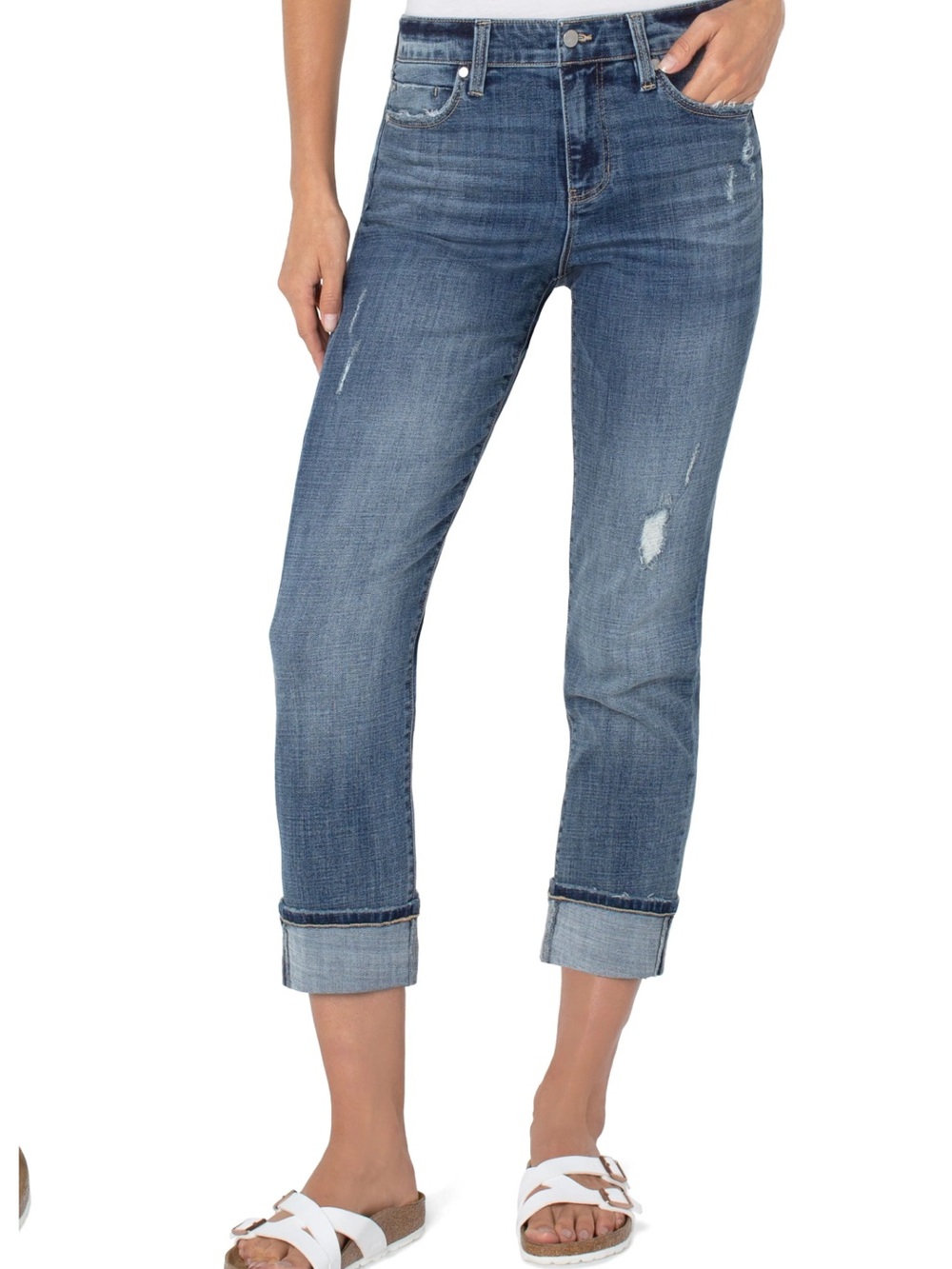 Liverpool Los Angeles Marley Girlfriend Jeans Size 8